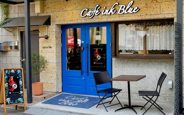 Cafe ink Blue